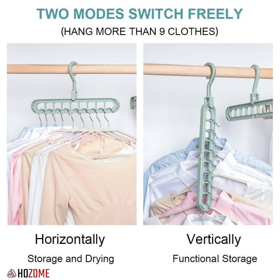 Hozome 9-Hole Space Saving Hanger