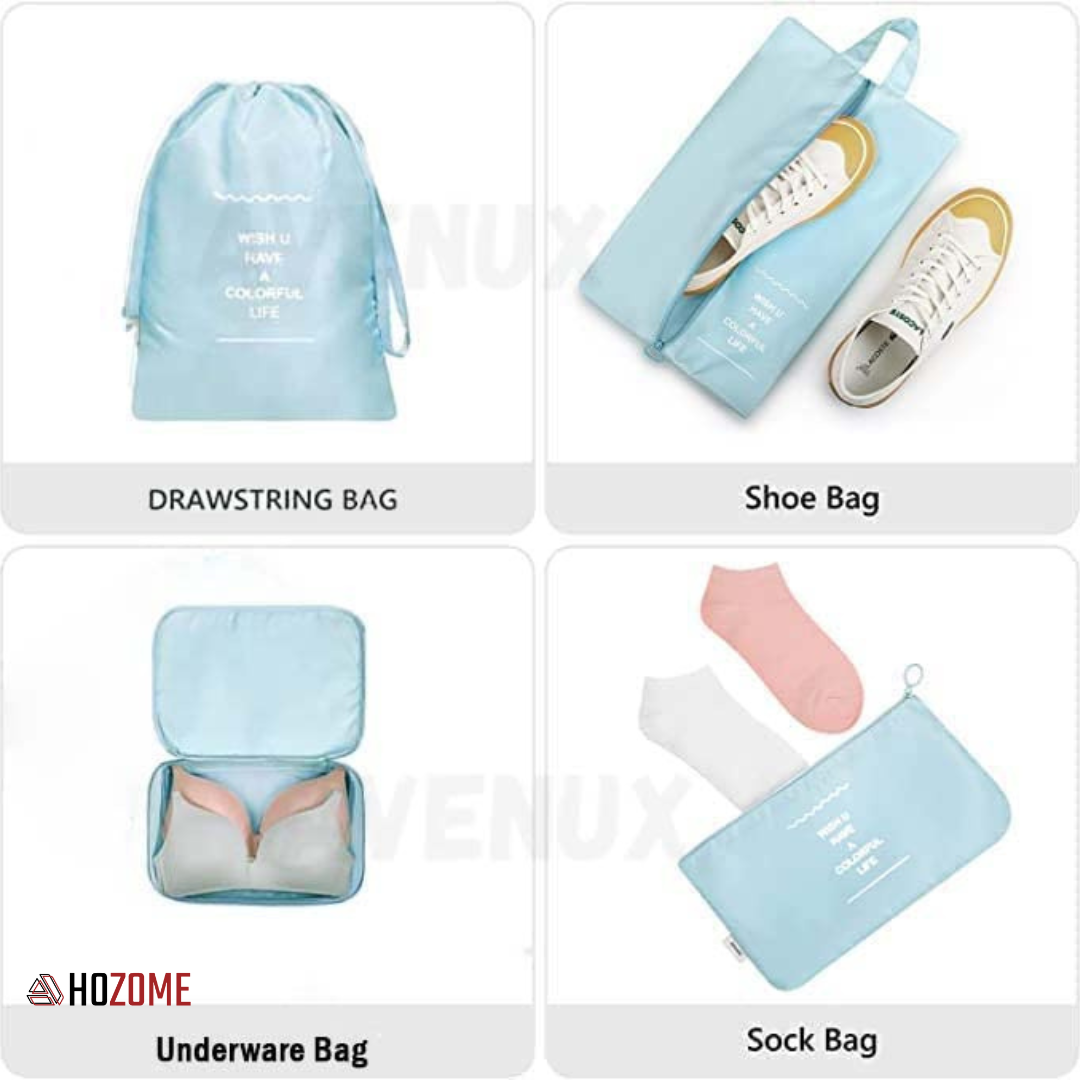 Complete 6-in-1 Hozome Travel Organizer Set