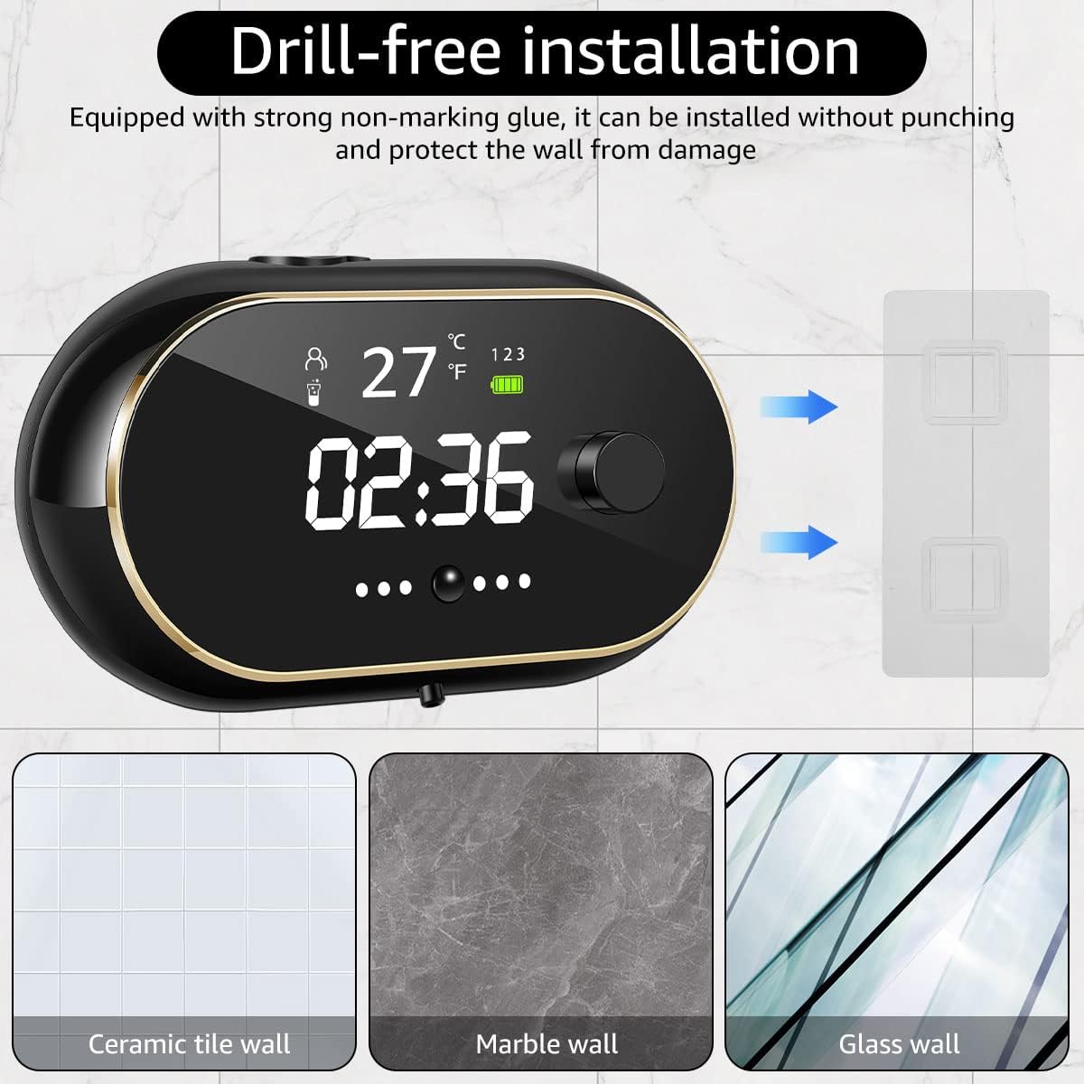 Automatic Foam Dispenser (With 4 Free Handwash Liquids)