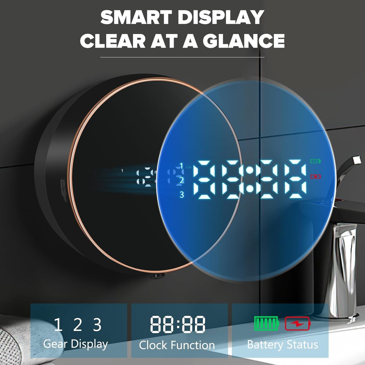 Automatic Foam Dispenser (With 4 Free Handwash Liquids)