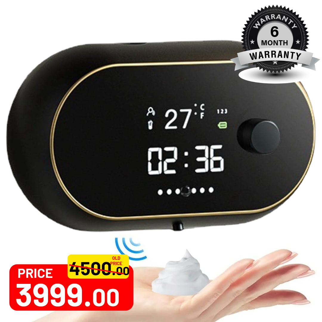 Automatic Foam Dispenser (With 4 Free Handwash Liquids)