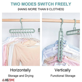 Hozome 9-Hole Space Saving Hanger