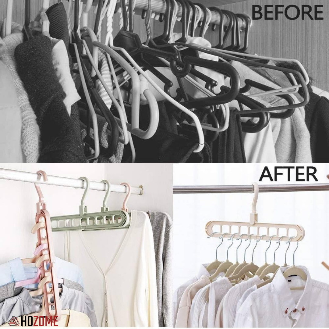 Hozome 9-Hole Space Saving Hanger