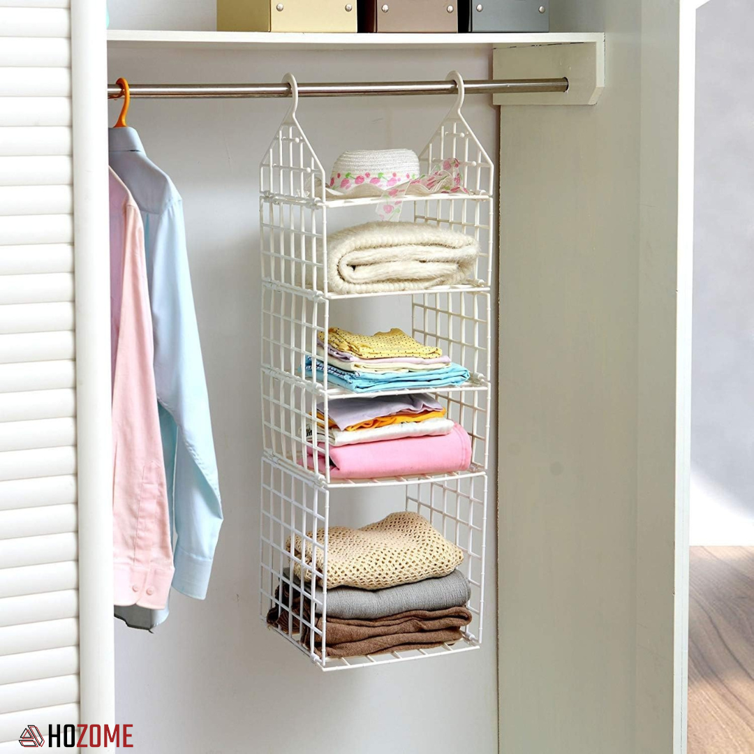 Hanging Closet Shelf Organizer