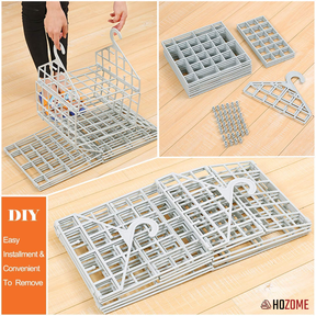 Hanging Closet Shelf Organizer