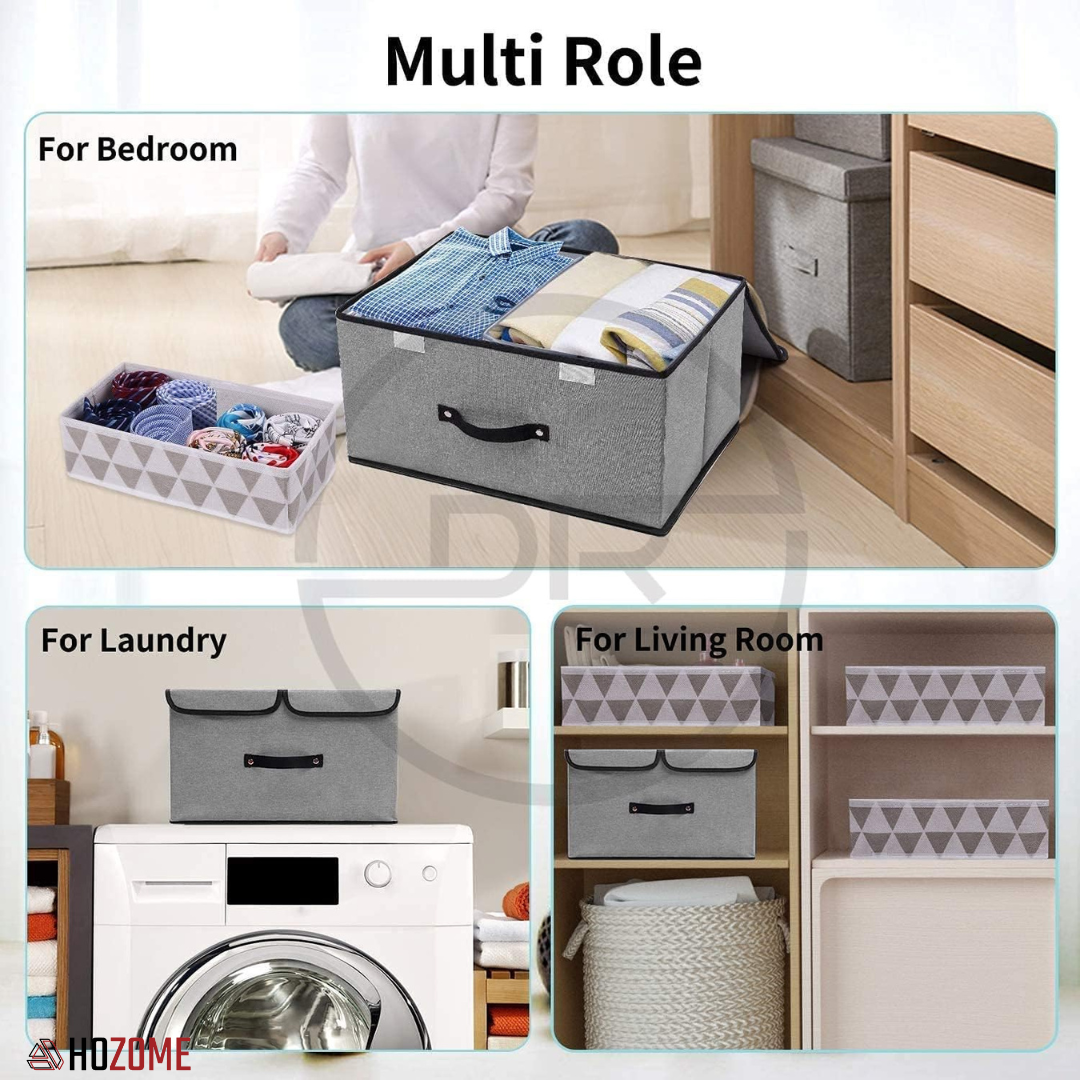 Wardrobe Fabric Storage Box