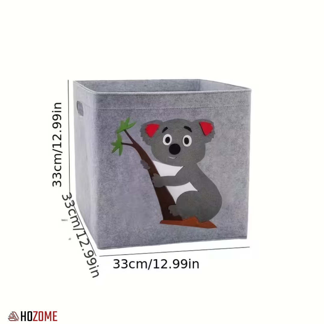 Kids Toy Storage Felt Basket