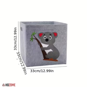 Kids Toy Storage Felt Basket