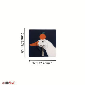 Animal Design Wall Hooks (Self-Adhesive) (Pack of 6)