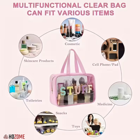 Transparent Makeup & Toiletry Storage Bag