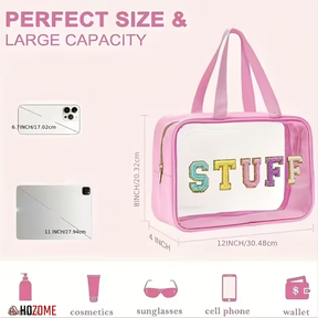Transparent Makeup & Toiletry Storage Bag