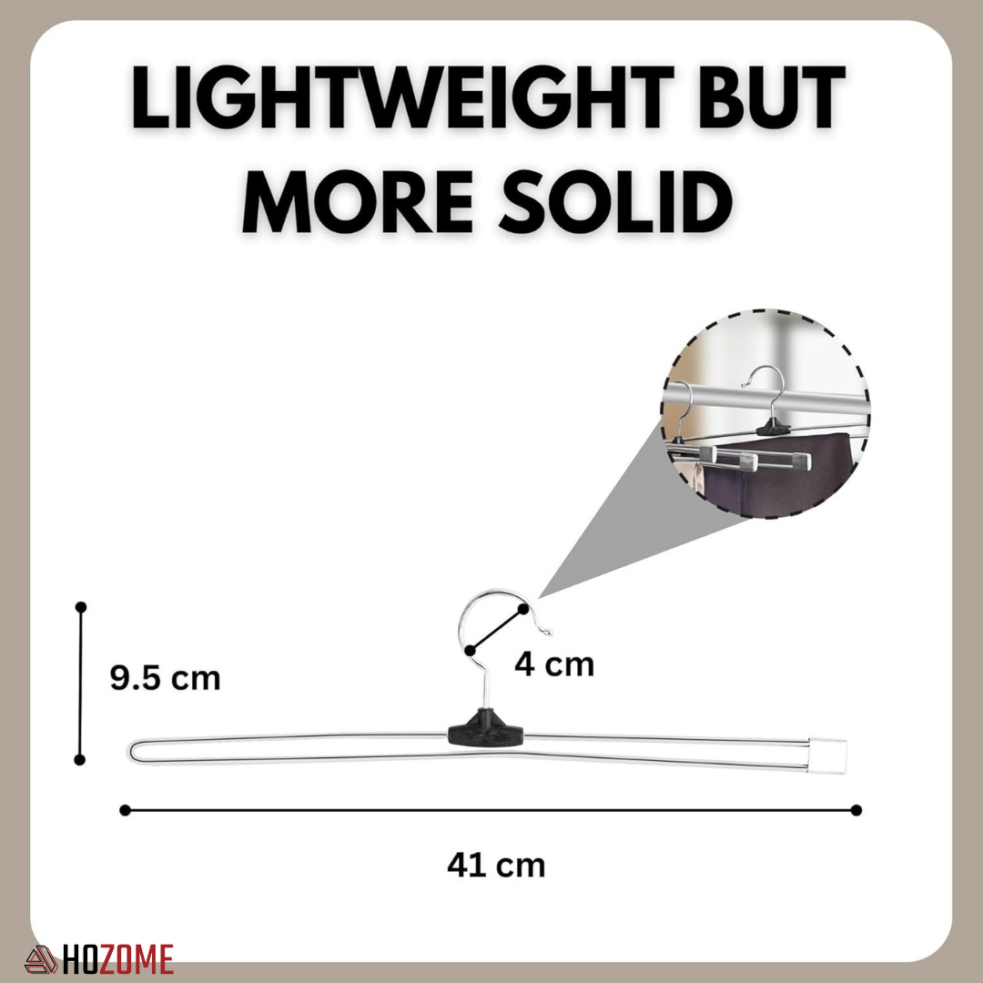 Stainless Steel Open-Ended Pants Hanger