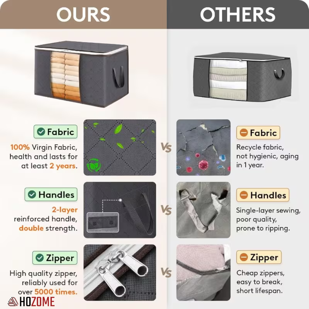 Hozome Duty Clothes Storage Bins