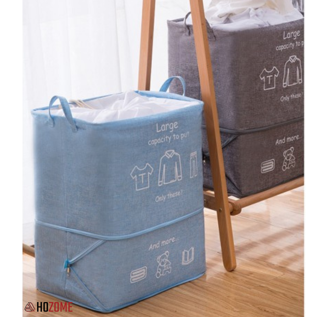 Fabric Laundry & Storage Organizer Bag