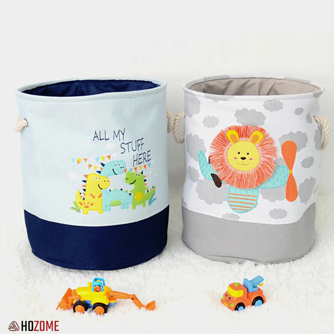 Kids Laundry & Toy Storage Basket