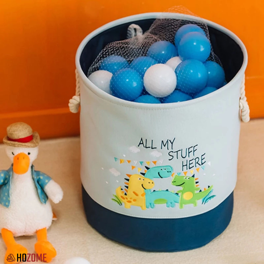 Kids Laundry & Toy Storage Basket