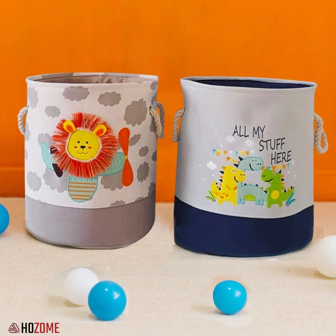 Kids Laundry & Toy Storage Basket