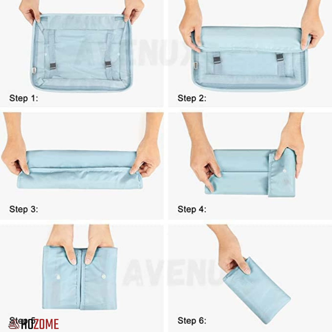 Complete 6-in-1 Hozome Travel Organizer Set