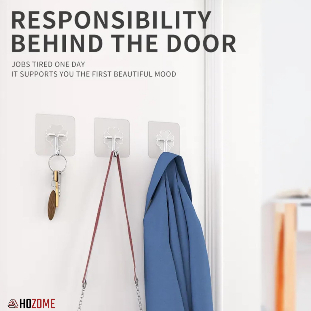 Hozome Strong Adhesive Wall Hooks