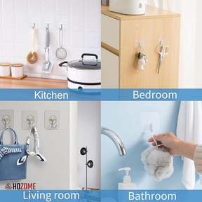 Hozome Strong Adhesive Wall Hooks