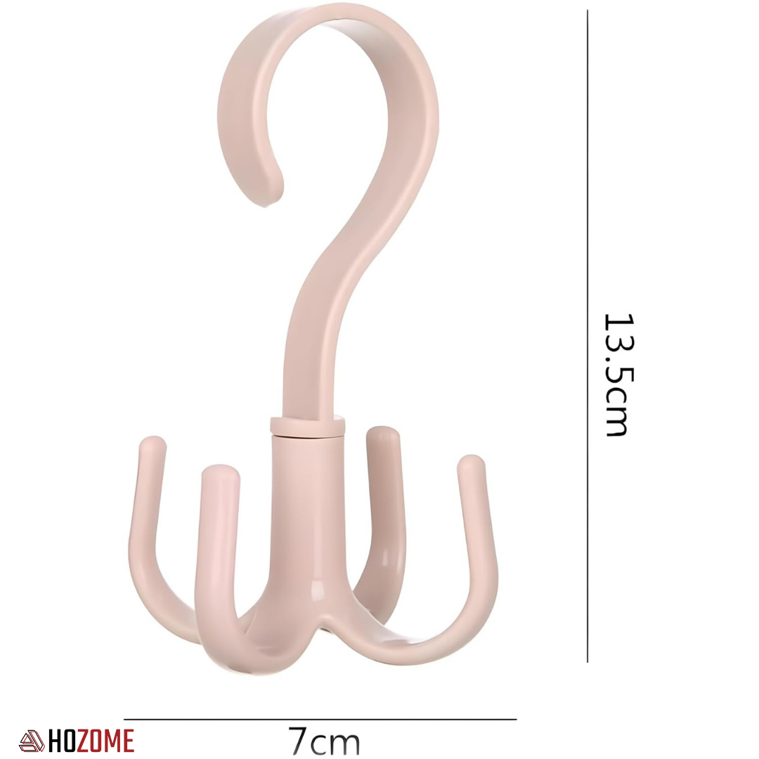 Hozome 4-Claw Rotating Closet Organizer