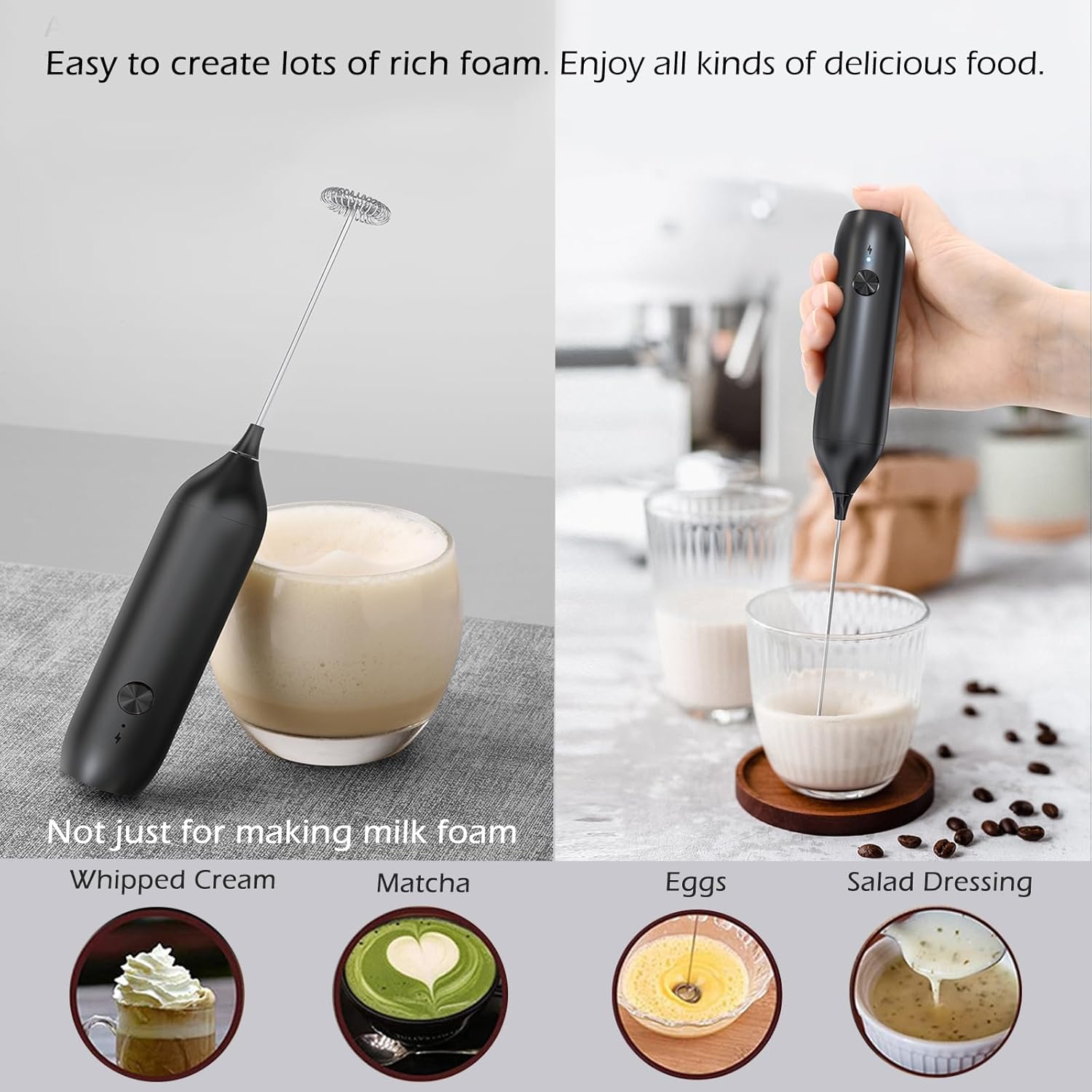 Electric Handheld Frother