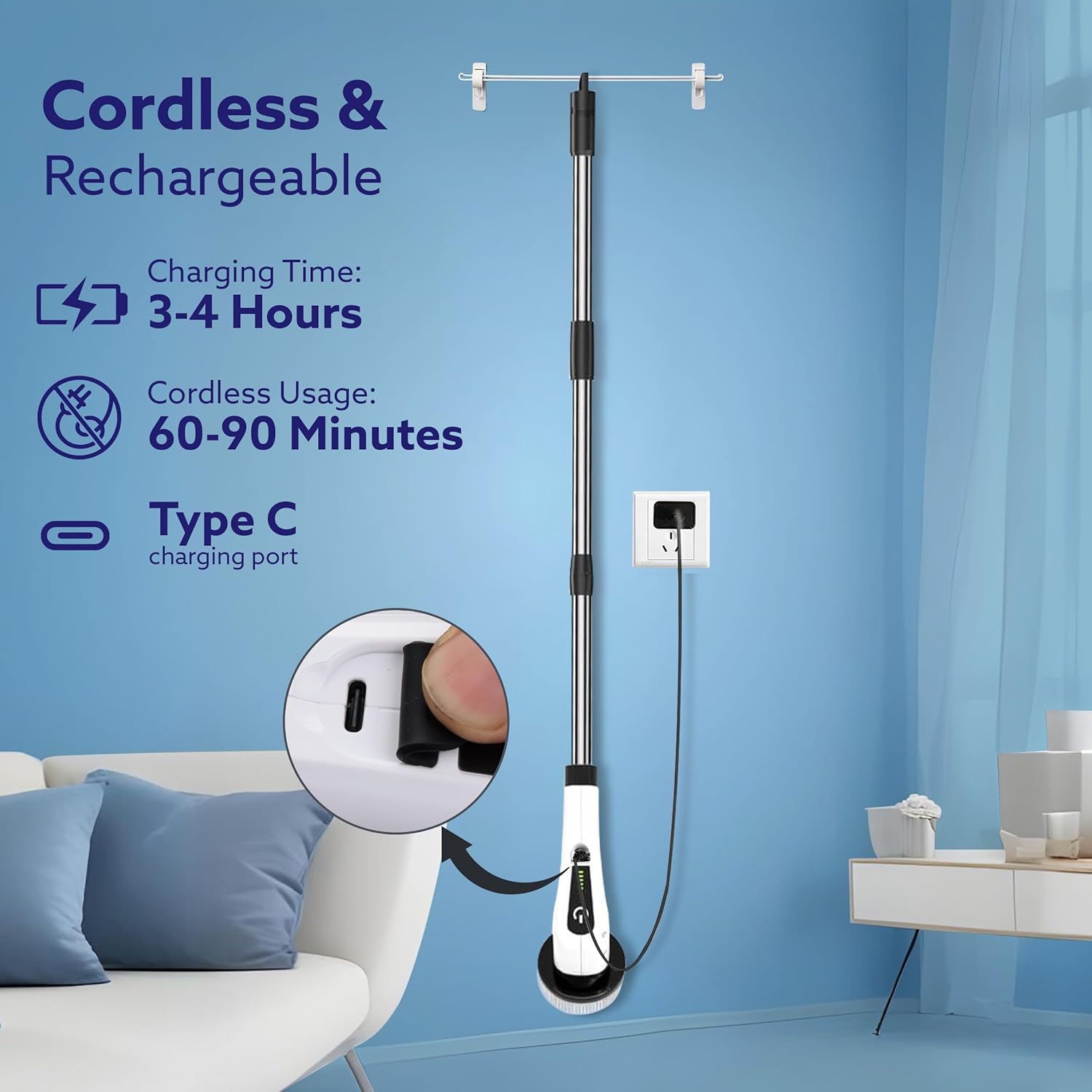 Hozome Electric Spin Scrubber