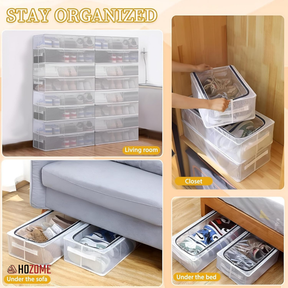 Hozome Underbed Shoe & Clothing Storage Container