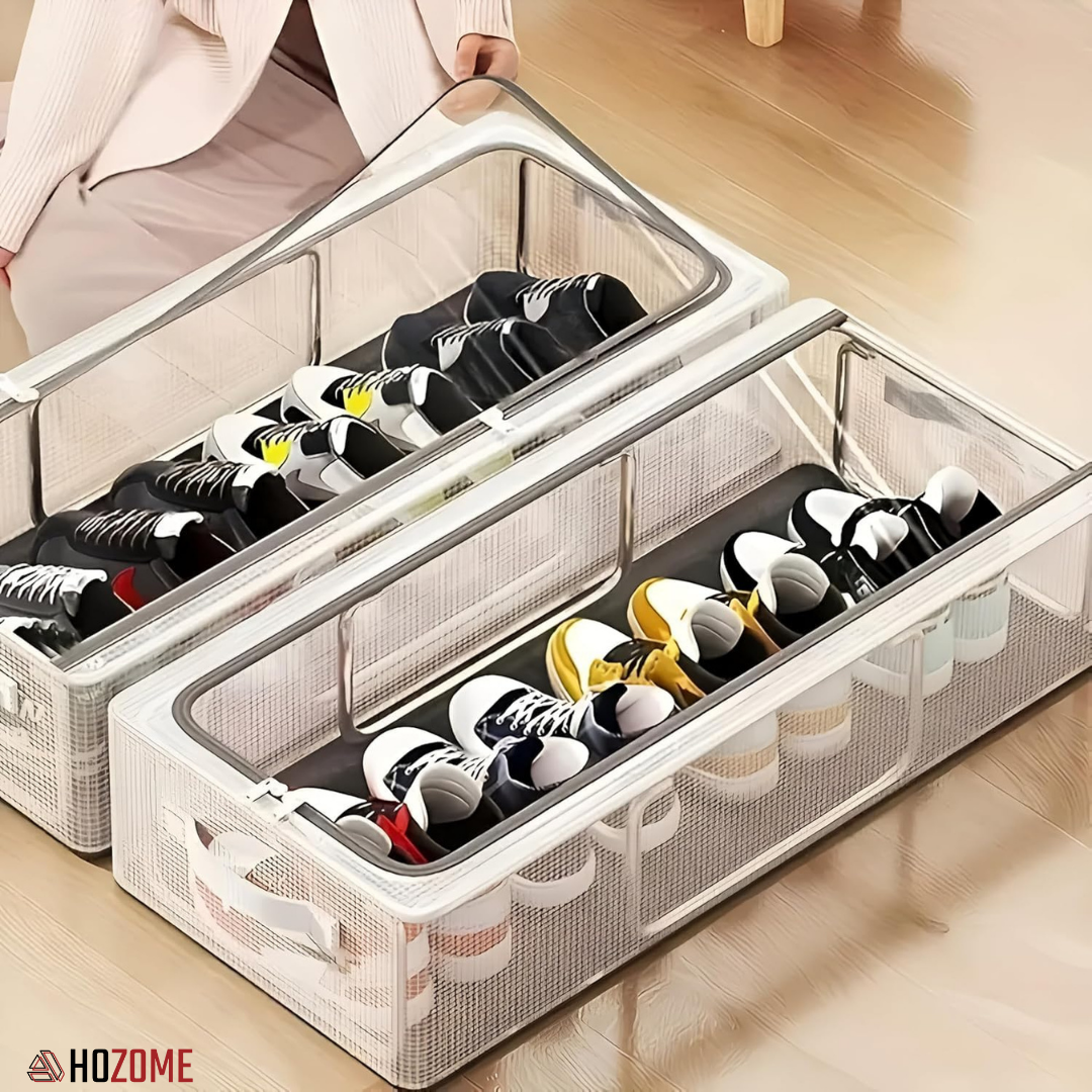 Hozome Underbed Shoe & Clothing Storage Container