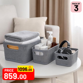 Durable Storage Baskets (Set Of 3)